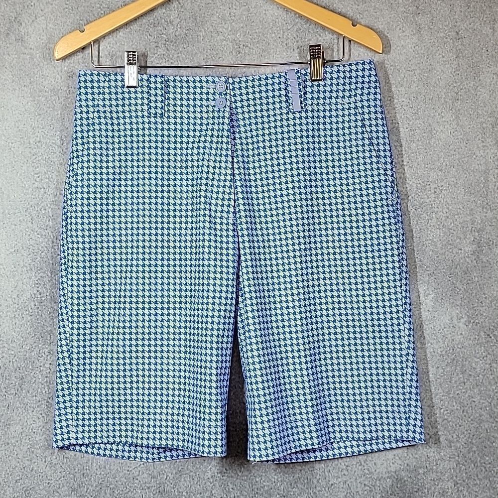 Nike Golf Blue Checkered Fit-Dry Golf Pants - Picture 14 of 16
